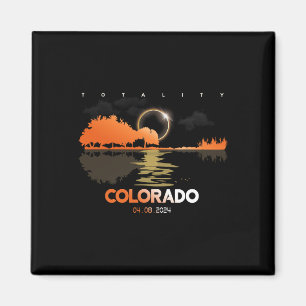 Solar Eclipse Colorado Guitar Totality Magnet