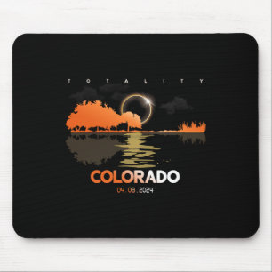 Solar Eclipse Colorado Guitar Totality Mouse Mat