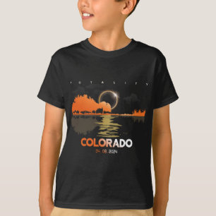 Solar Eclipse Colorado Guitar Totality T-Shirt