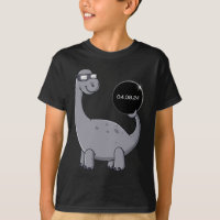 Solar Eclipse Dino 04.08.2024 Fun Toddler Boys Gir