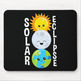 Solar Eclipse For Adults Toddlers And Kids Mouse Mat