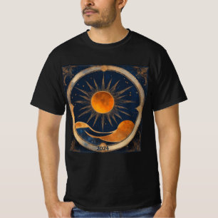 Solar Eclipse Hills 2024 or Add Name Men's T-Shirt