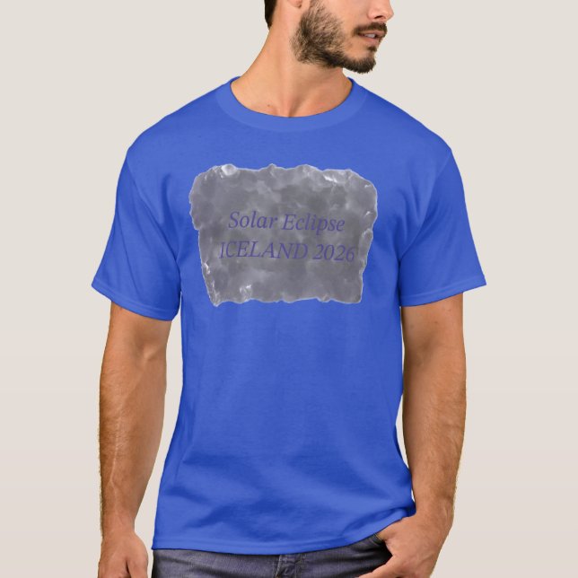 Solar Eclipse Iceland 2026 T-shirt (Front)