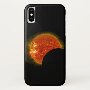 Solar Eclipse in Progress iPhone X Case