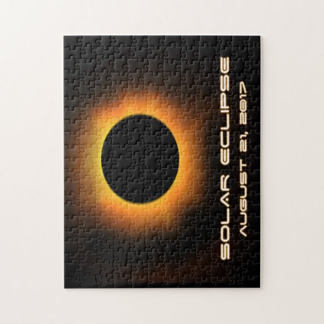 Solar Eclipse Jigsaw Puzzle (Vertical)
