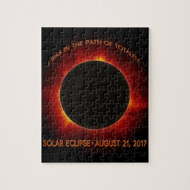 Solar Eclipse Jigsaw Puzzle (Vertical)