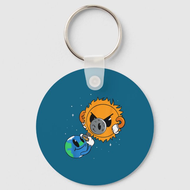 Solar Eclipse Key Ring (Front)