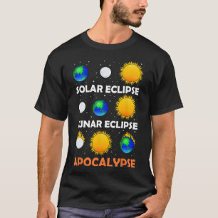 Solar Eclipse Lunar Science Teacher Space Eclipse T-Shirt