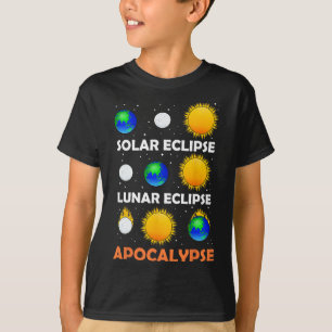 Solar Eclipse Lunar Science Teacher Space Eclipse T-Shirt