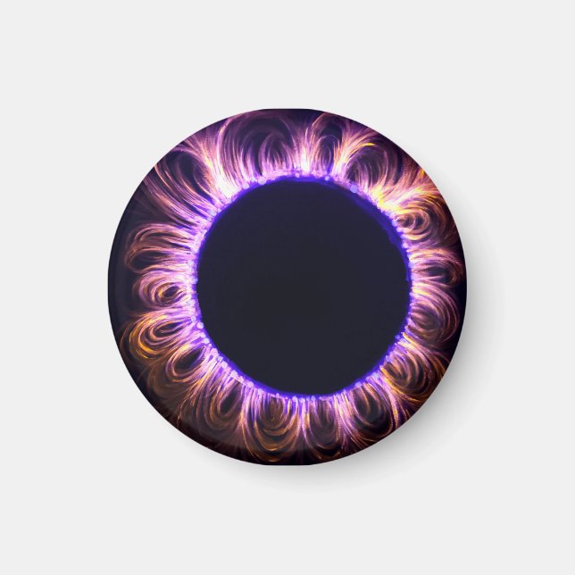 Solar eclipse   magnet (Front)