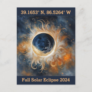 Solar Eclipse Memento Postcard