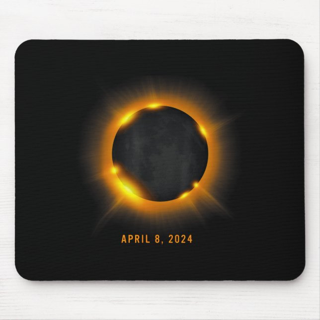Solar Eclipse Mouse Mat (Front)