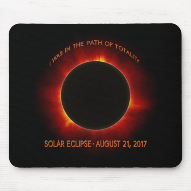 Solar Eclipse Mouse Mat (Front)