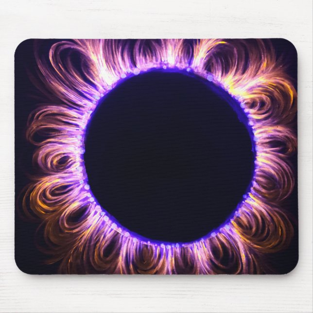 Solar eclipse  mouse mat (Front)