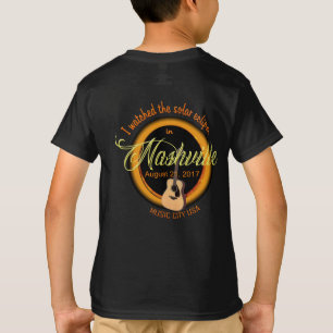 Solar Eclipse Nashville Kid's T-Shirt
