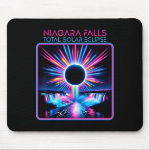 Solar Eclipse Niagara Falls Totality Event Souveni Mouse Mat
