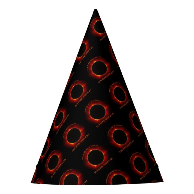 Solar Eclipse Party Hat (Front)