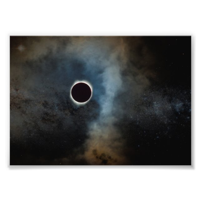 Solar Eclipse Photo Print (Front)