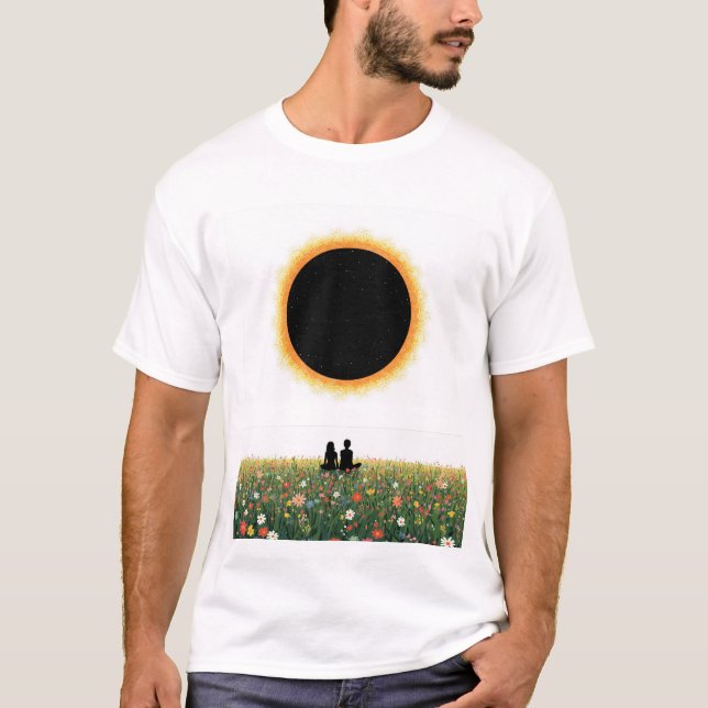 Solar Eclipse Picnic T-Shirt (Front)
