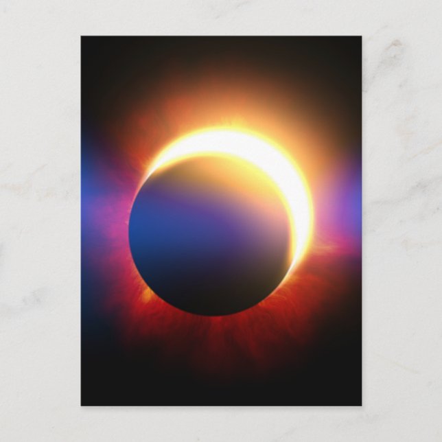 Solar Eclipse Postcard (Front)