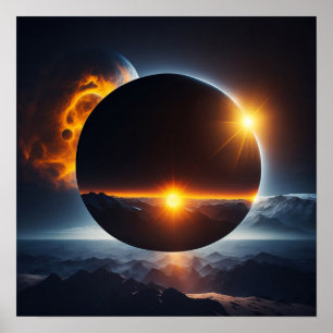 Solar Eclipse Poster
