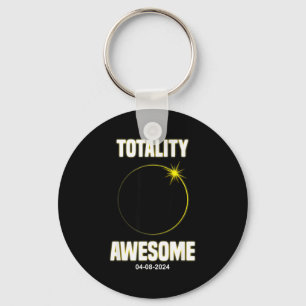 Solar Eclipse Totality Total Solar Key Ring