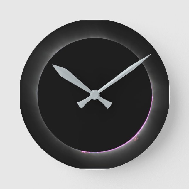 Solar Eclipse Wall Clock (Front)