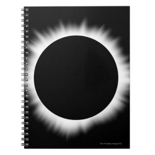 Solar Eclipse with Corona Notebook
