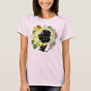 Solar Eclipse Womens Customisable TieDye TShirt