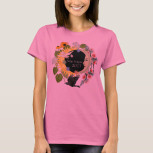 Solar Eclipse Women's TieDye TShirt- Franklin, NC T-Shirt