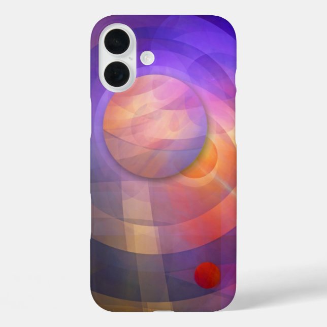 Solar energy, Artistic abstract Case-Mate iPhone Case (Back)