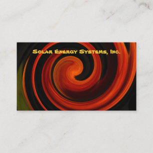 Solar Energy Business Card
