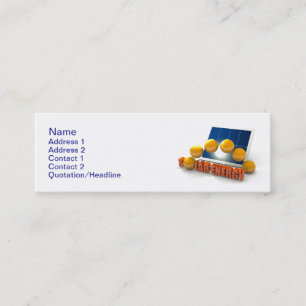 Solar Energy Business Card