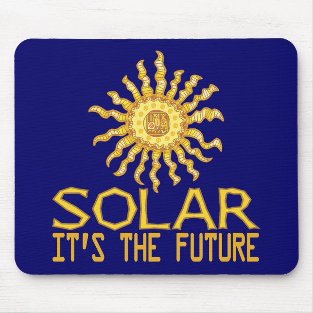 Solar Energy Future Mouse Mat (Front)