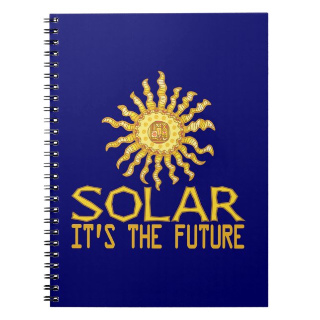 Solar Energy Future Notebook (Front)