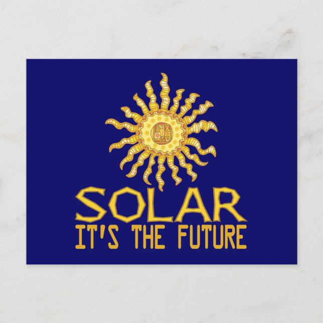Solar Energy Future Postcard (Front)