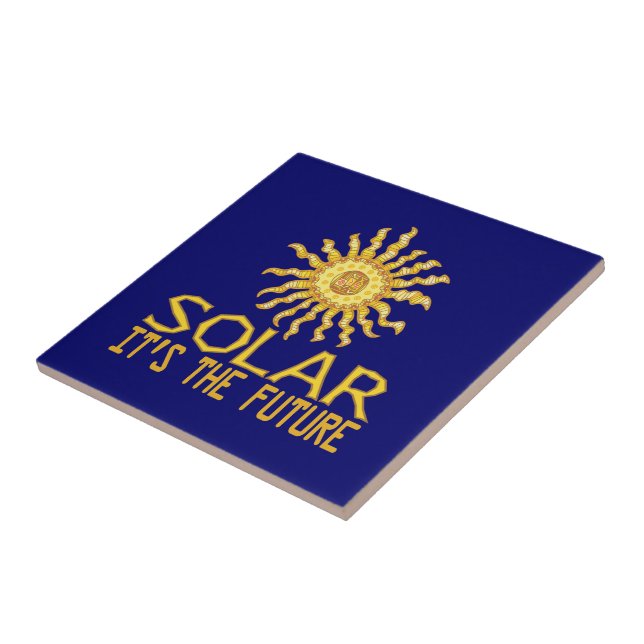 Solar Energy Future Tile (Side)