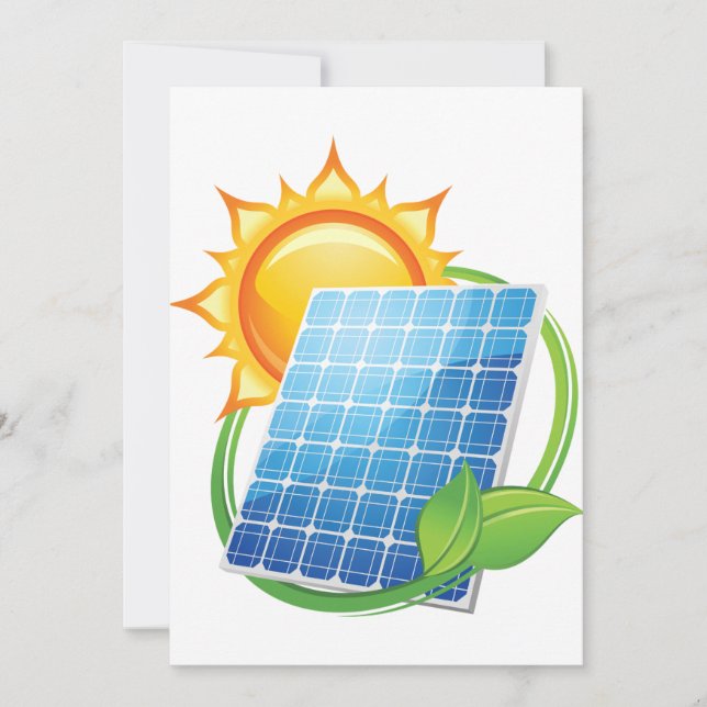 Solar Energy Invitations (Front)