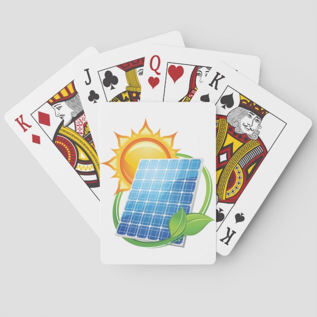 Solar Energy Playing Cards (Back)