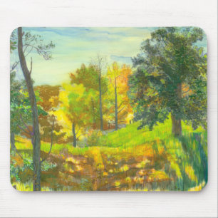 Solar fall mouse mat