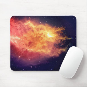 Solar Fire Across the Cosmos Mouse Mat