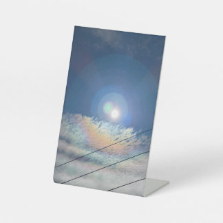 Solar Flair - SHINE BRIGHT TODAY Pedestal Sign