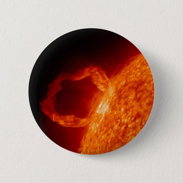 Solar Flare 6 Cm Round Badge (Front)
