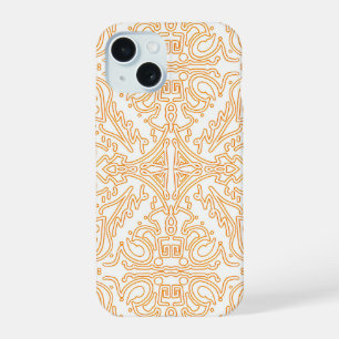 Solar Flare Gold Damask Phone / iPad case