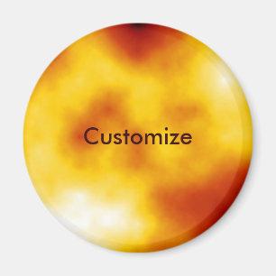 Solar Flare II - Template Magnet