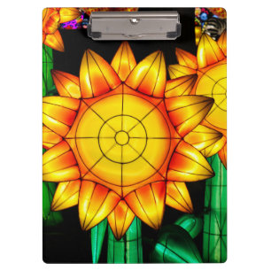 Solar Flare Sunflowers Clipboard