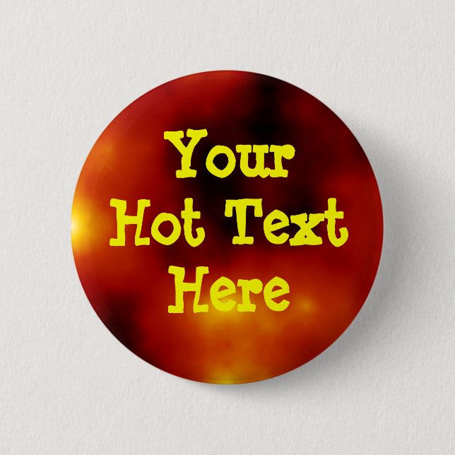 Solar Flare - Template 6 Cm Round Badge (Front)