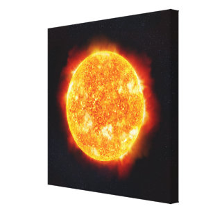 Solar Flares Canvas Print