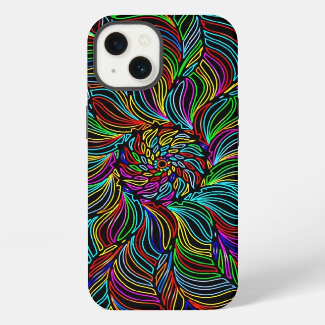 Solar Flares  iPhone Case (Back)