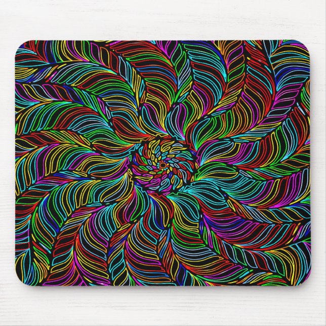 Solar Flares  Mouse Mat (Front)